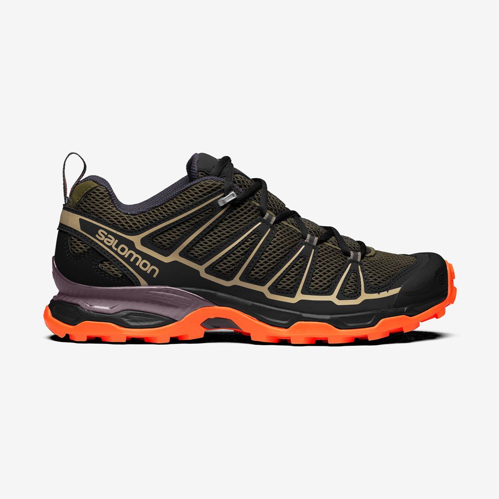 Salomon X-ULTRA Zapatillas Hombre - Verde Oliva - Colombia (89104-BFGJ)